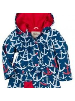 Scattered Anchors Raincoat